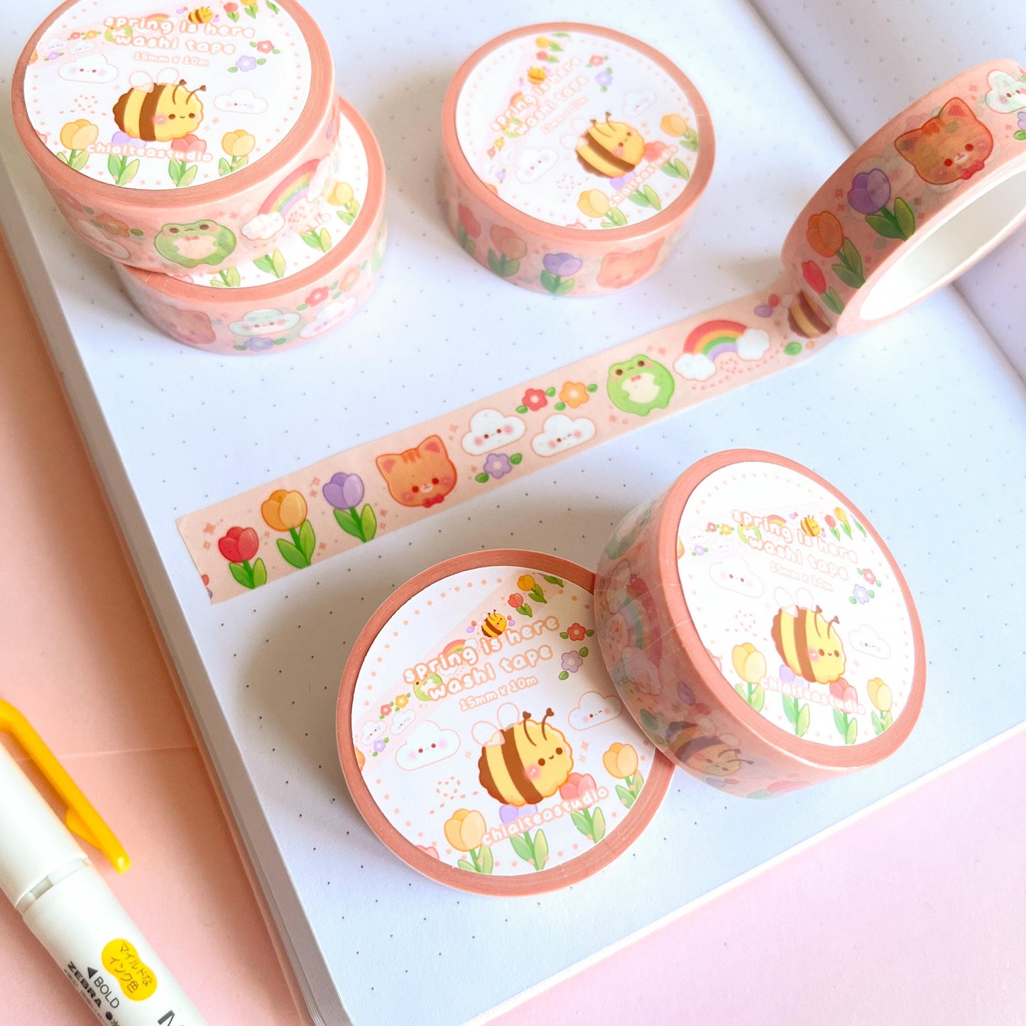 Spring is Here Washi Tape